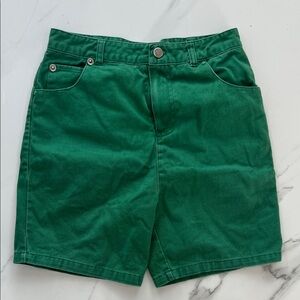 Green kids Casual Shorts